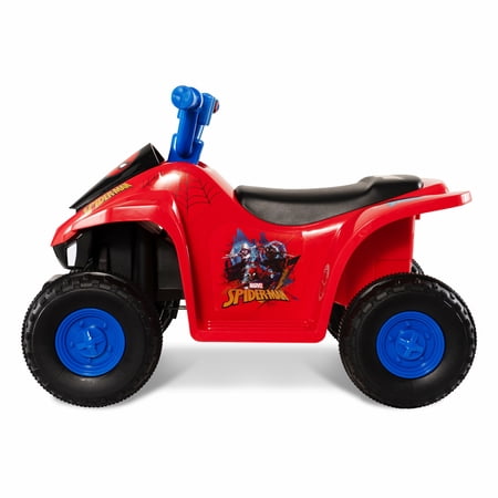 SPIDER-MAN SPIDERMAN ATV, 6V BATTERY POWERED RIDE ON, AGES 18M TO 36M