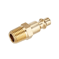 thumbnail image 1 of 14 Pcs Kit de Raccord Rapide en Laiton Type Industriel 1/4 Pouce NPT Raccords Rapides en Laiton Massif, 1 of 5
