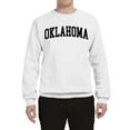 thumbnail image 2 of Wild Bobby State of Oklahoma College Style Unisex Crewneck Sweatshirt, 2 of 6