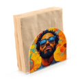thumbnail image 6 of Qxltty Uncle Art Curly Acrylic Napkin Holder Set of 1 Transparent Dining Table Kitchen Cafeteria Home Decor 4.1x4.9x1.97in, 6 of 9