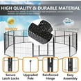 thumbnail image 4 of Petorldog 16-Panel 32" Height Heavy Duty Pet Playpen, Foldable Exercise Pen for Indoor & Outdoor Use, 4 of 8