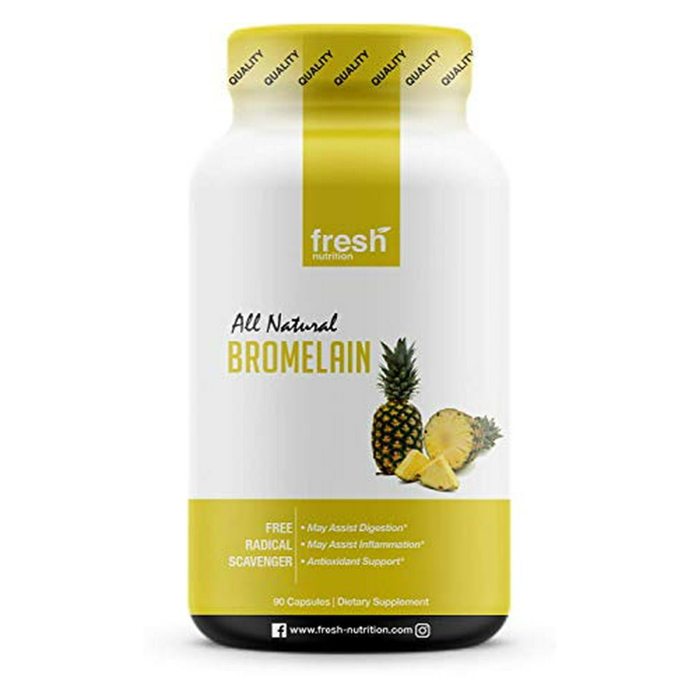 Bromelain High Strength Bromelain Supplement Antioxidant