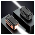 thumbnail image 2 of 12000mAh Weather Alert Radio Solar Hand Crank Multifunction Radio Flashlight Power Bank For Outdoor Survival ,Portable, 2 of 3