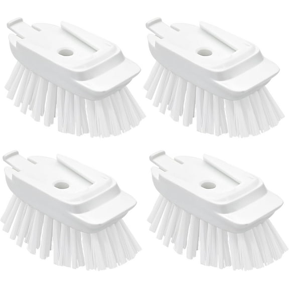 New Brush Refills for OXO New Soap Dispensing Dish Brush - 4 Pack Dish Brush Cleaning Soap Dispensing Head Replacement for Scrubber