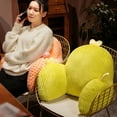 thumbnail image 5 of Lolynie Cute Cartoon Cactus Seat Cushion - Ergonomic Lumbar Backrest Pillow For Office Chair Desk, 5 of 8