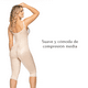 thumbnail image 4 of Faja Colombiana Velvet Postquirúrgica de Primera Postura Postparto y Uso Diario para Mujer Agatha C Beige XL, 4 of 7