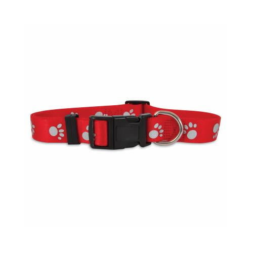 PETMATE 22470 3/4x814 RED Paw Collar