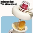 thumbnail image 4 of Tauxra Large Capacity Plastic Straw Cup With Flat Straw For Summer Outdoor Office Home, 4 of 6