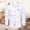 White, variant on Bcfgryg Men's Solid Colour Autumn Long Sleeved Button Down Shirt Outdoor Casual Style Shirt Big and Tall Shirts Green L