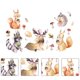 thumbnail image 3 of 2 hojas de decoración para habitación de niños PENGJTMXG Pegatinas de girasol Adhesivos navideños, 3 of 4