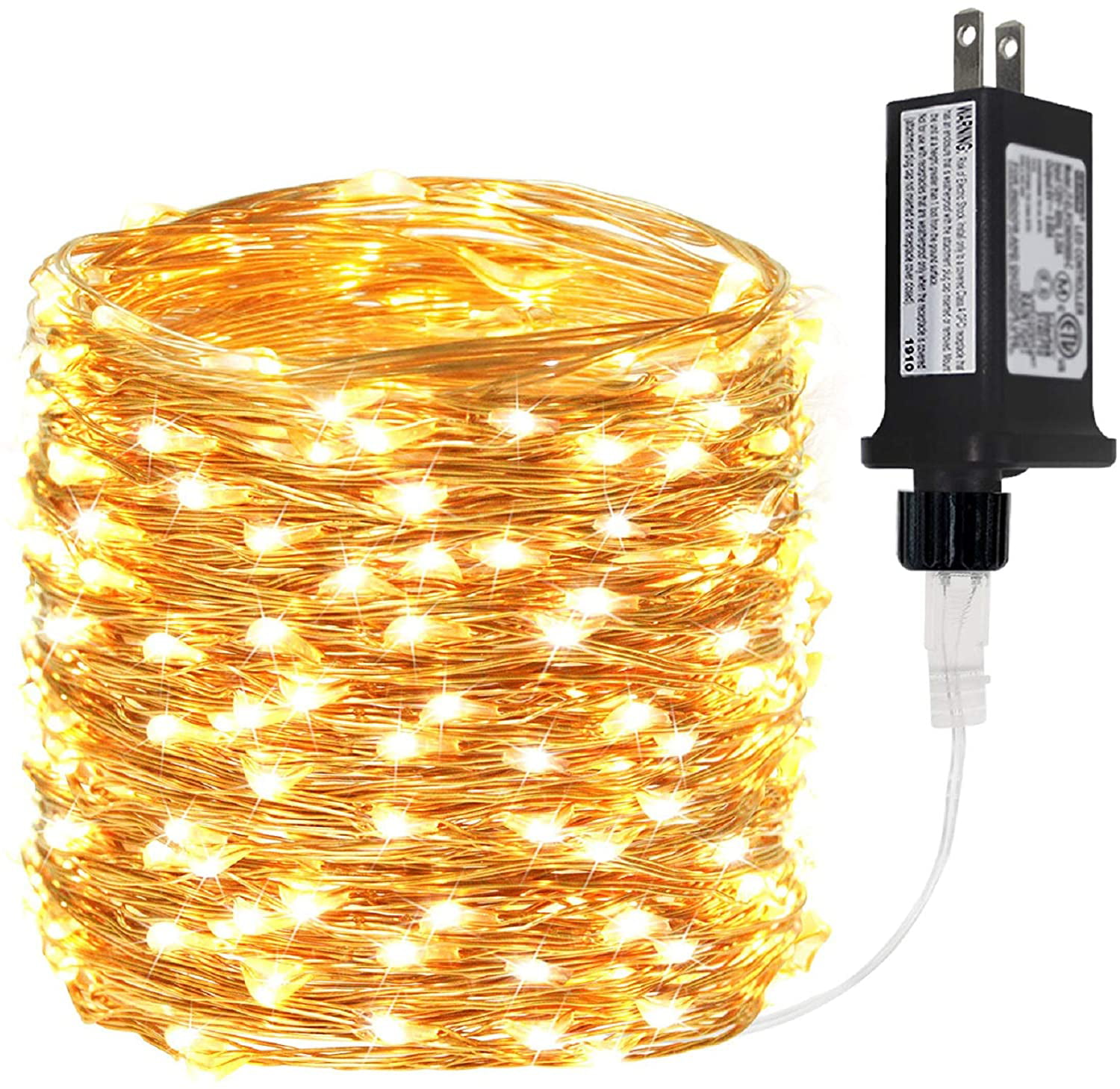 Waterproof 50/100/200LED USB Copper Wire LED String Fairy Light Strip Xmas Party 