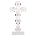 thumbnail image 1 of Cruz de cristal para mesa, adorno de cruz, artesanía, figura de cruz, decoración de mesa con cruz, 1 of 7