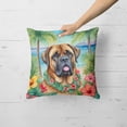 thumbnail image 2 of Mastiff Luau Throw Pillow 18 in x 18 in, 2 of 5