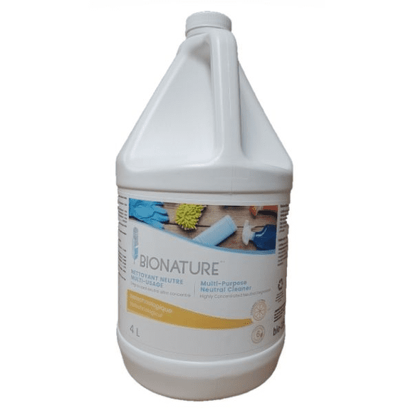 Bionature, Multi-Purpose Neutral Cleaner, Citrus Fruits, 4L