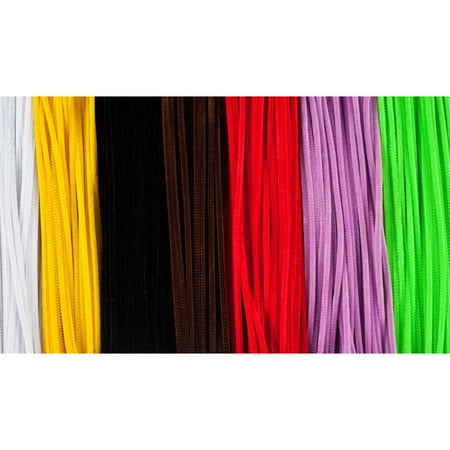 UPC: 0194629001637 | CLI Assorted 6 Chenille Stems Grade PK+ 1000/Pack 3 Packs/Bundle (CHL65210-3)