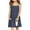 AL12-Navy, variant on Lumtrix Girls Summer Cami Solid Color Sleeveless Sundress with Straps,Vintage Boho Backless Party Dress with Pocket Vermilion 11-12 Years