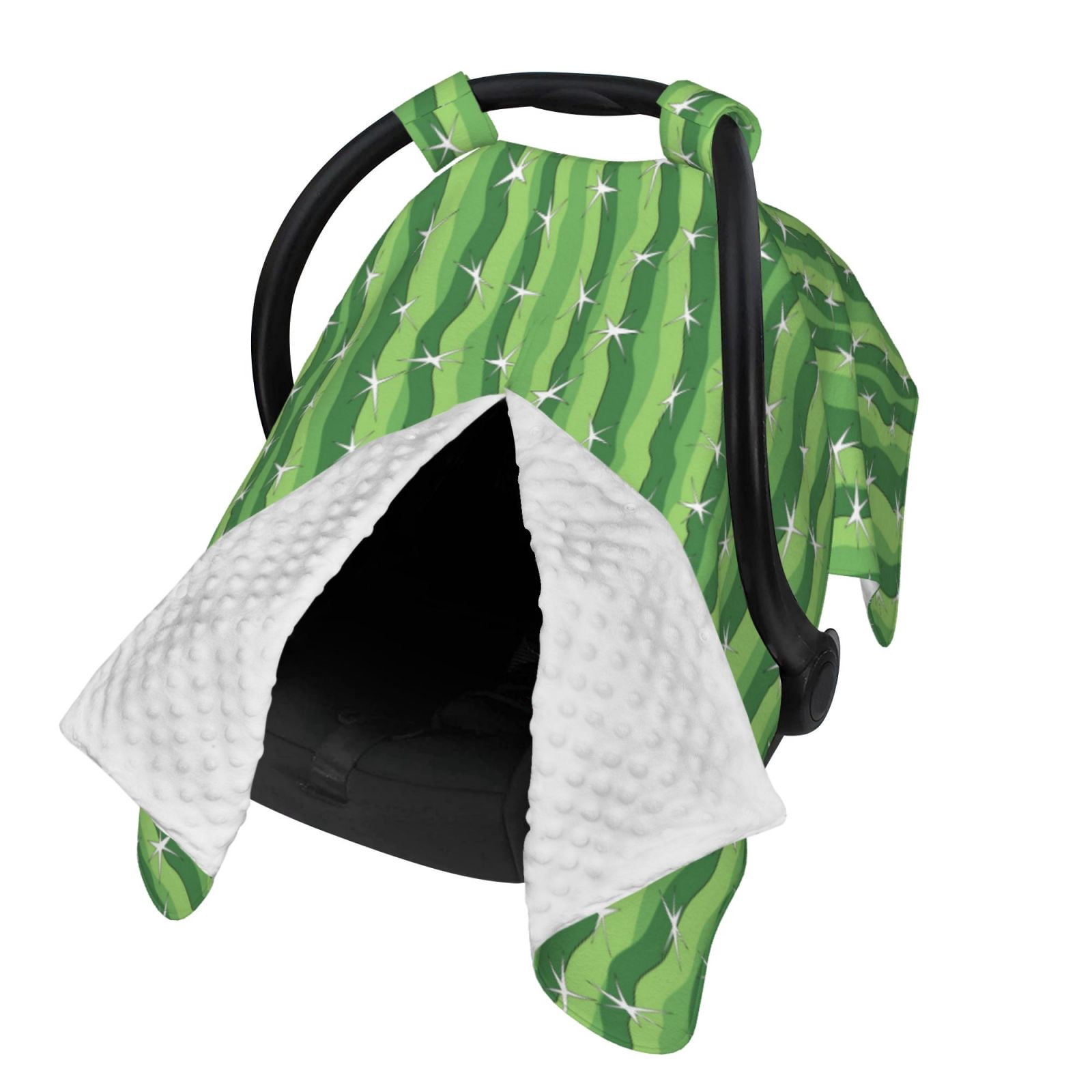 Naloa Cactus Baby Car Seat Cover, Breathable Baby Carrier Cover, Multiuse Baby Carrier Cover & Nursing Breastfeeding Cover