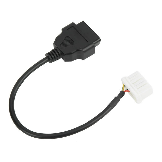 Cable de diagnóstico OBD2, Conector de Diagnóstico Autítico Autico de Desgaste de Lámpara de Desgaste Conexión Fácil de Transferencia Rápida Para La Herramient de Escaneo
