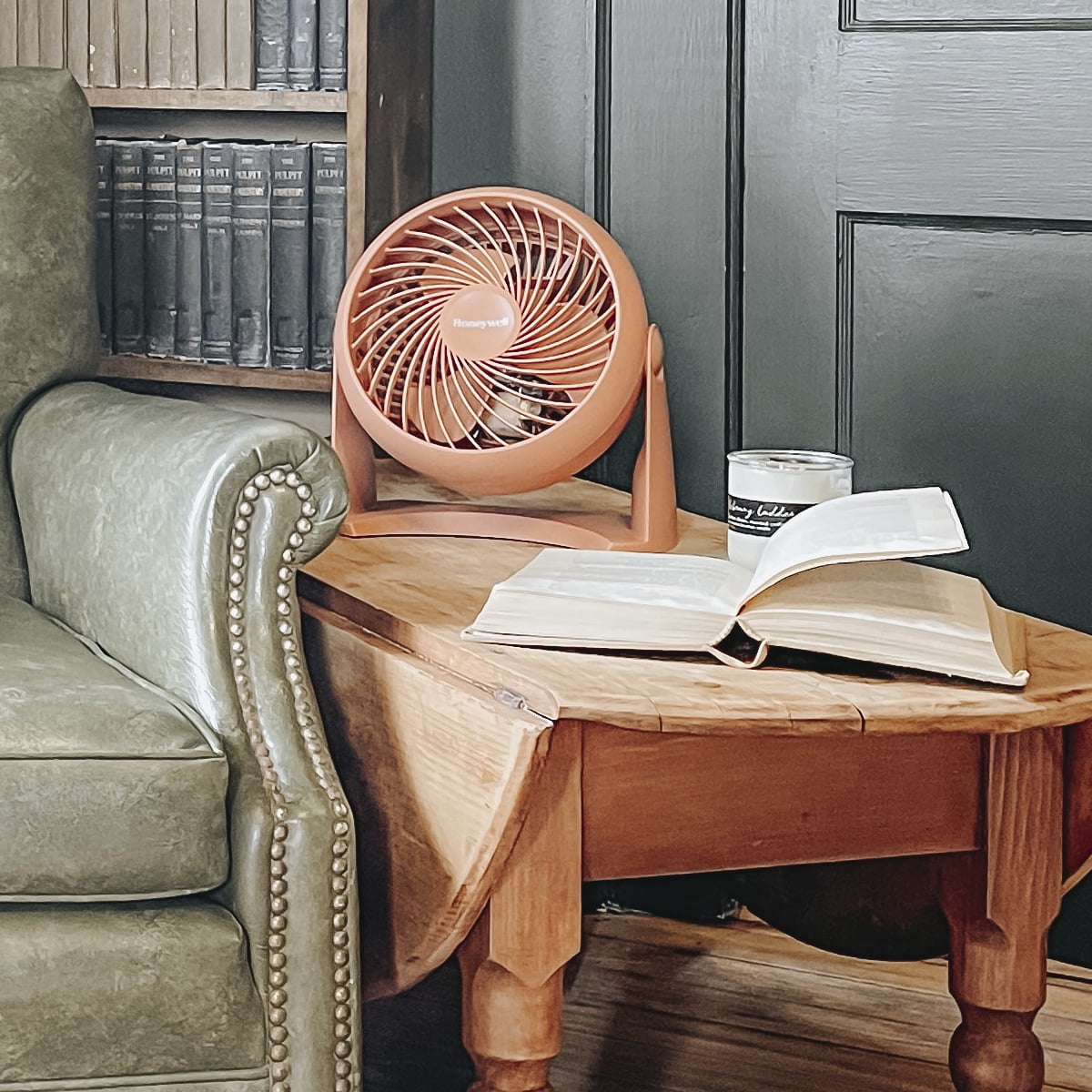 Honeywell Air Circulator Electric Whole Room Table Fan, Terracotta, HPF820FWM