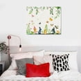 thumbnail image 5 of HENGT Easter Rabbit Canvas Wall Art - Cute Gnomes Easter Eggs Spring Tulip Flower Plants Wall Decor Stretched &amp; Framed Artwork Paintings Ready to Hang for Living Room Bedroom Kitchen, 5 of 5