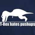 thumbnail image 3 of CafePress - Poor T Rex Dark T Shirt - Men's Classic Graphic Cotton T-Shirt, 3 of 4