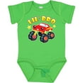 thumbnail image 3 of Inktastic Monster Truck Little Bro Boys Baby Bodysuit, 3 of 5