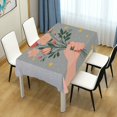 thumbnail image 4 of Yayeee Tablecloths 60" x 90" Rectangle Wrinkle Resistant Party Table Cover, Stars Flower, 4 of 8
