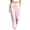 Pink, variant on Utoimkio Drawstring Elastic Waist Casual Pants for Women with Crinkle Fabric and Cuffed Hem