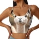 thumbnail image 1 of Balery Cute Alpaca in Daze Sujetadores deportivos con espalda cruzada para mujer, acolchados, sin costuras, de alto impacto, ideales para yoga, gimnasio, entrenamiento y fitness.-X-Large, 1 of 8