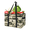 Multicolor 2, variant on Deer Moose Forest Woodland Farm Reusable Grocery Bag, Large Foldable Grocery Totes Shopping Bag for Groceries, Shopping Bags with Handles for Kitchen Trunk Picnic
