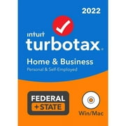 Intuit TurboTax Home and Business Federal, E-File and State 2022 for Windows