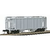 Atlas 3150 N Scale Undecorated PS2 2-Bay Hopper