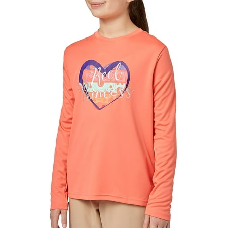 Field & Stream Youth Graphic Tech Long Sleeve Shirt Porcelain Rose (Best Of Youth Streaming)