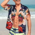 thumbnail image 3 of Haiem Paisley2 Printed Hawaiian Shirt for Men - Men’s Casual Beach Summer Shirts - Stretch Fabric with Modern Fit-Medium, 3 of 7