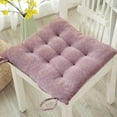 thumbnail image 4 of Clearance Outdoor Cushions, 16x16 in Cushion for Chairs Chair Seat Pads, Cushion Chair Comfy Seat Cushions, Butt Pillow Porch Chair Cushions(Purple), 4 of 6