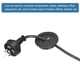 thumbnail image 4 of Uxcell 5 Pack Grommet de cable, 1 1/4" pulgadas (32mm) Grommet de escritorio flexible cubre agujeros de cable para organizador de cables de escritorio de computadora, negro, 4 of 7