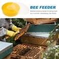 thumbnail image 2 of GOOHOCHY Alimentador de abejas redondo de plástico Cuenco de alimentación de abejas Plato de comida de colmena Alimentador de agua redondo, 2 of 8