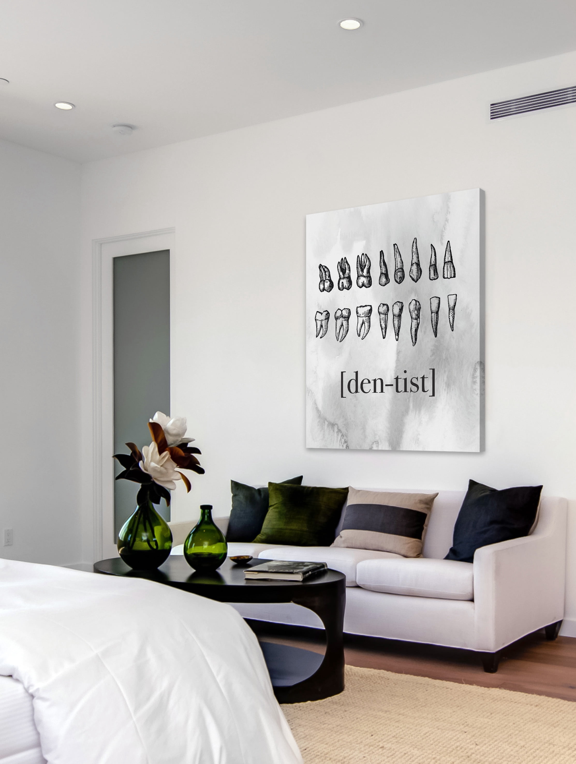 "Dentist" Painting Print on Wrapped Canvas