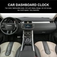 thumbnail image 2 of SHISUYAN Car Dashboard Mini Clock Automotive Ornaments Car Dashboard Decor Mini Clock, 2 of 9