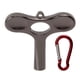 thumbnail image 1 of Accesorios de tambor, llave de afinación de tambor, cabeza de tambor de metal, llave de afinación, llave de tambor, calidad inigualable, 1 of 8