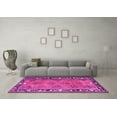 thumbnail image 3 of Ahgly Company Indoor Round Persian Pink Traditional Area Rugs, 7' Round, 3 of 4