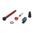 thumbnail image 4 of Worallymy 2 Unids/set Neumático de Bicicleta Válvula de Aire Kit de Válvula de Rueda sin Cámara Núcleo de Cobre Aleación Vástago Base de Goma Rojo 60mm Worallymy JD735807793, 4 of 7