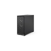 Fractal Design Pop 2 Air Black - Tempered Glass - Performance Airflow PC Gaming Case - Mesh Front Panel - Three 120 mm Fans Included - Spacious Interior - ATX/mATX/ITX Motherboard Support