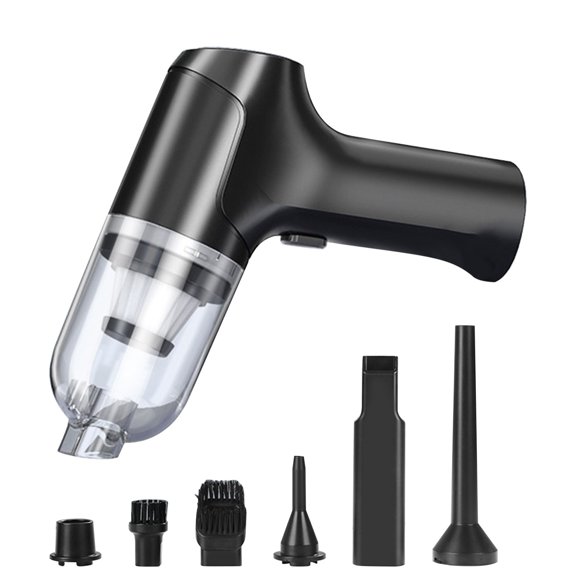 ZFYXGS Cordless Car Vacuum Cleaner, Mini Vacuum Cleaner, Strong Sutions Handheld Vacuum, Car Vacuum for Car,Keyboard,Inflating Swimming Rings and Pet Hair