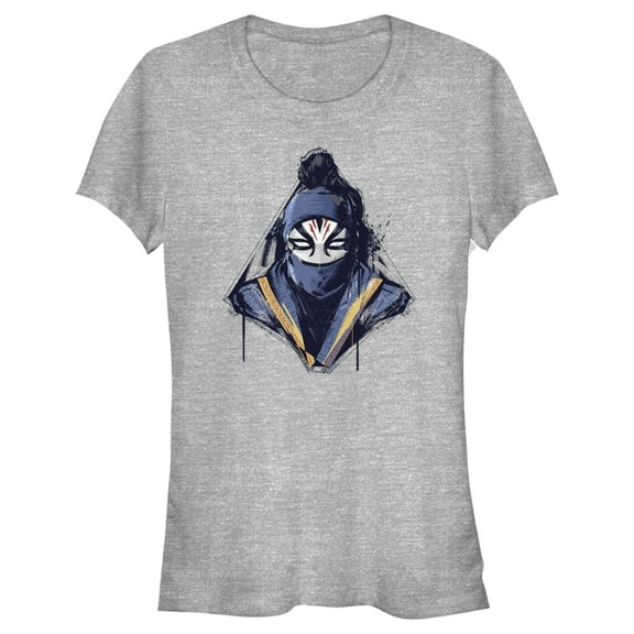 Junior's Shang-Chi and the Legend of the Ten Rings Death Dealer Sketch  Graphic Tee Athletic Heather Medium