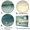 thumbnail image 3 of Designart "Scenic View Of Coastal Waves" Coastal Waves Floater Framed Wall Decor, 3 of 5