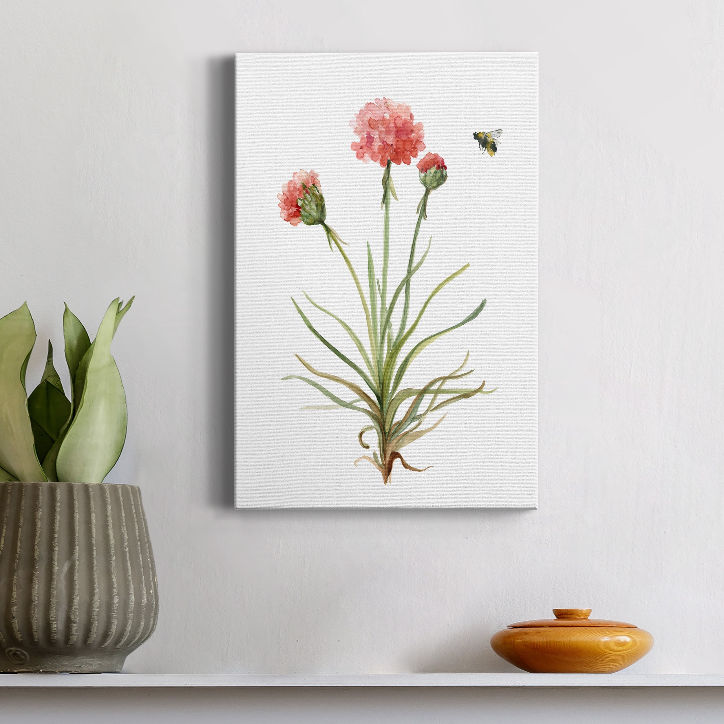 Wildflower Botanical III Premium Gallery Wrapped Canvas - Ready to Hang - 12 x 18