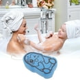 thumbnail image 2 of Unique Bargains 1 Pc Penguins Pattern Bath Sponge Body Scrubber Blue, 2 of 6