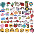thumbnail image 3 of 60PCS Random Assorted Styles Embroidered Patches，Sew On/Iron On Patch Applique for Clothes Dress Hat Jeans, DIY Accessories, 3 of 5