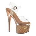 thumbnail image 2 of Women's Pleaser Esteem 708CHLG Quarter Strap Platform Sandal, 2 of 2